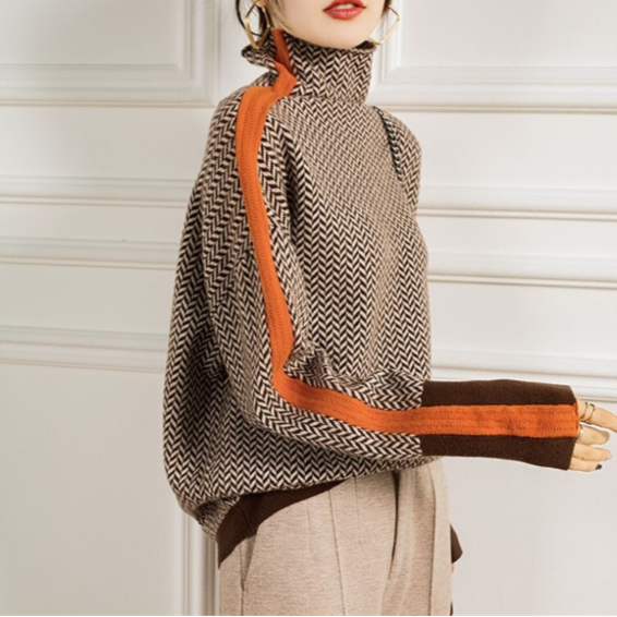 Emma - Maglione a collo alto