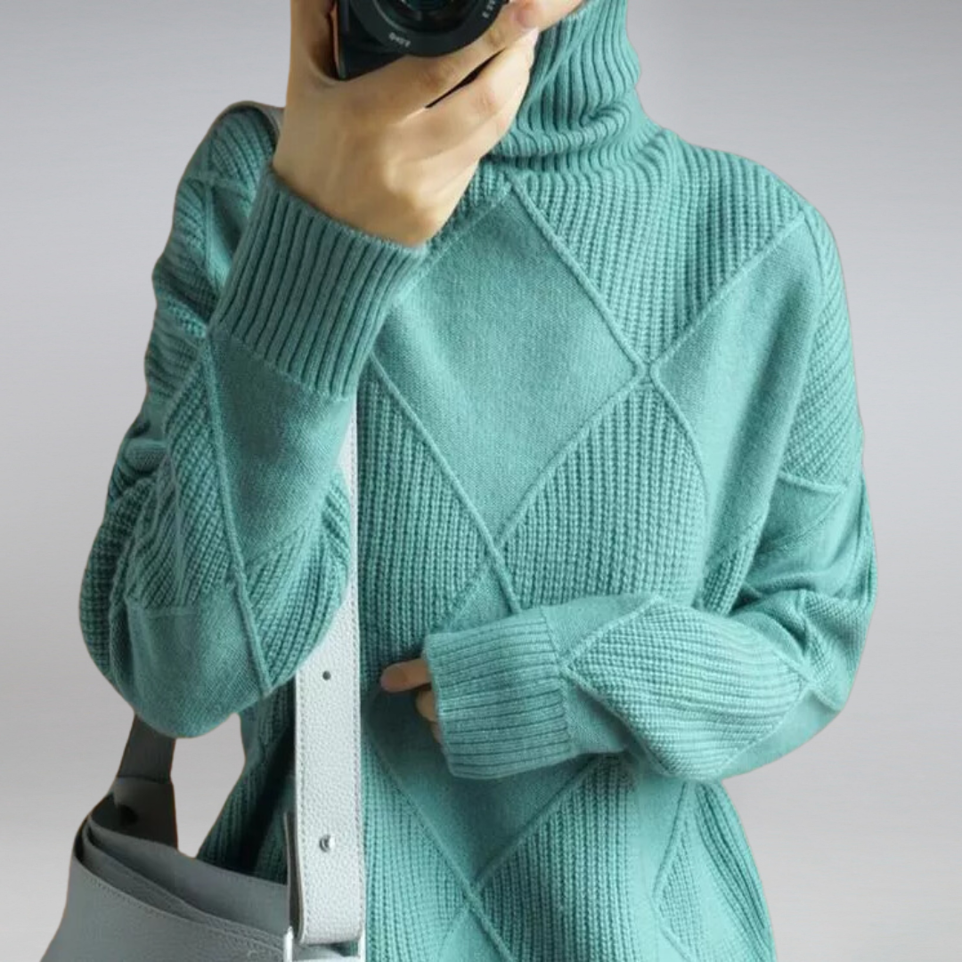 Adele - Maglione a Collo Alto