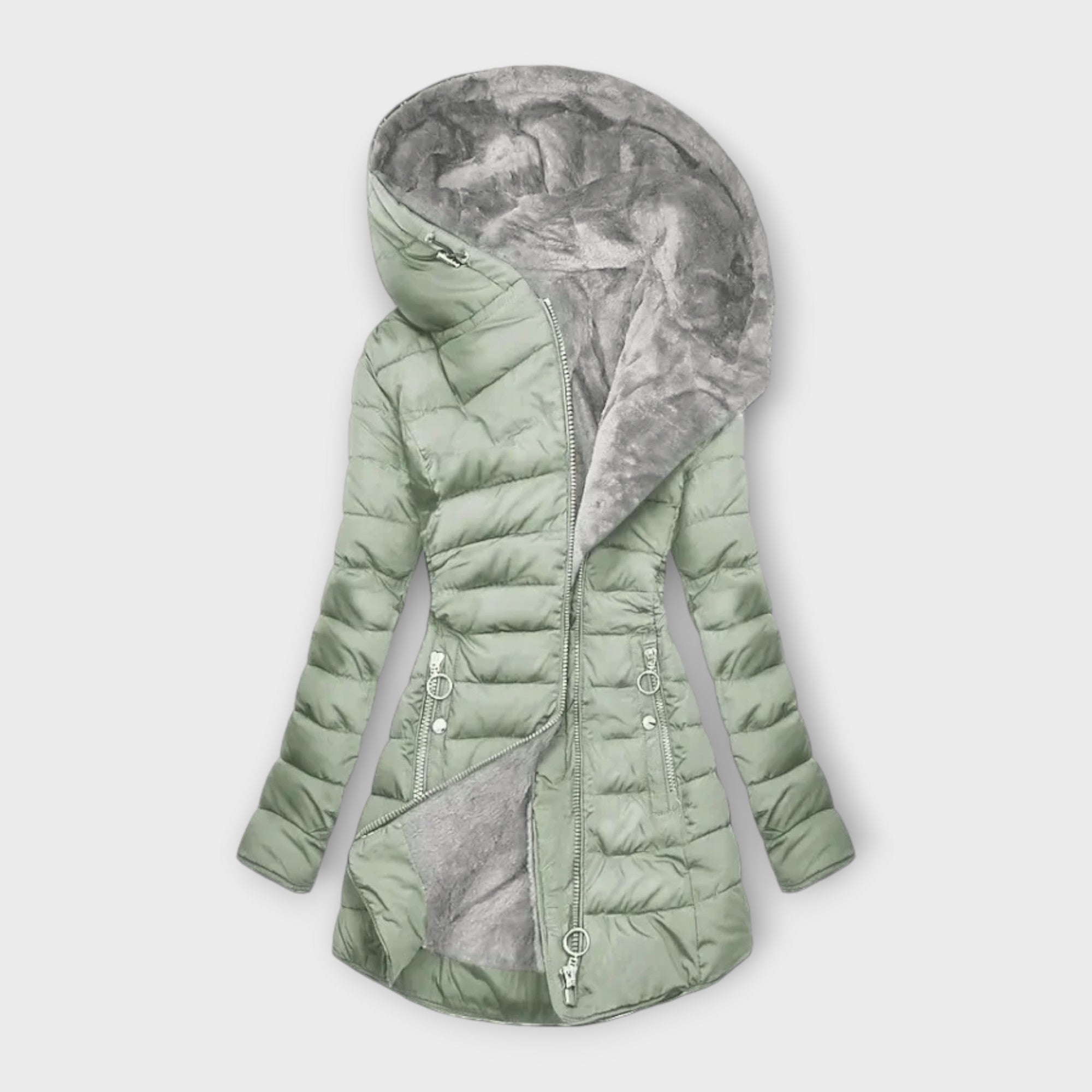 Gisella - Cappotto Con Fodera In Pelliccia