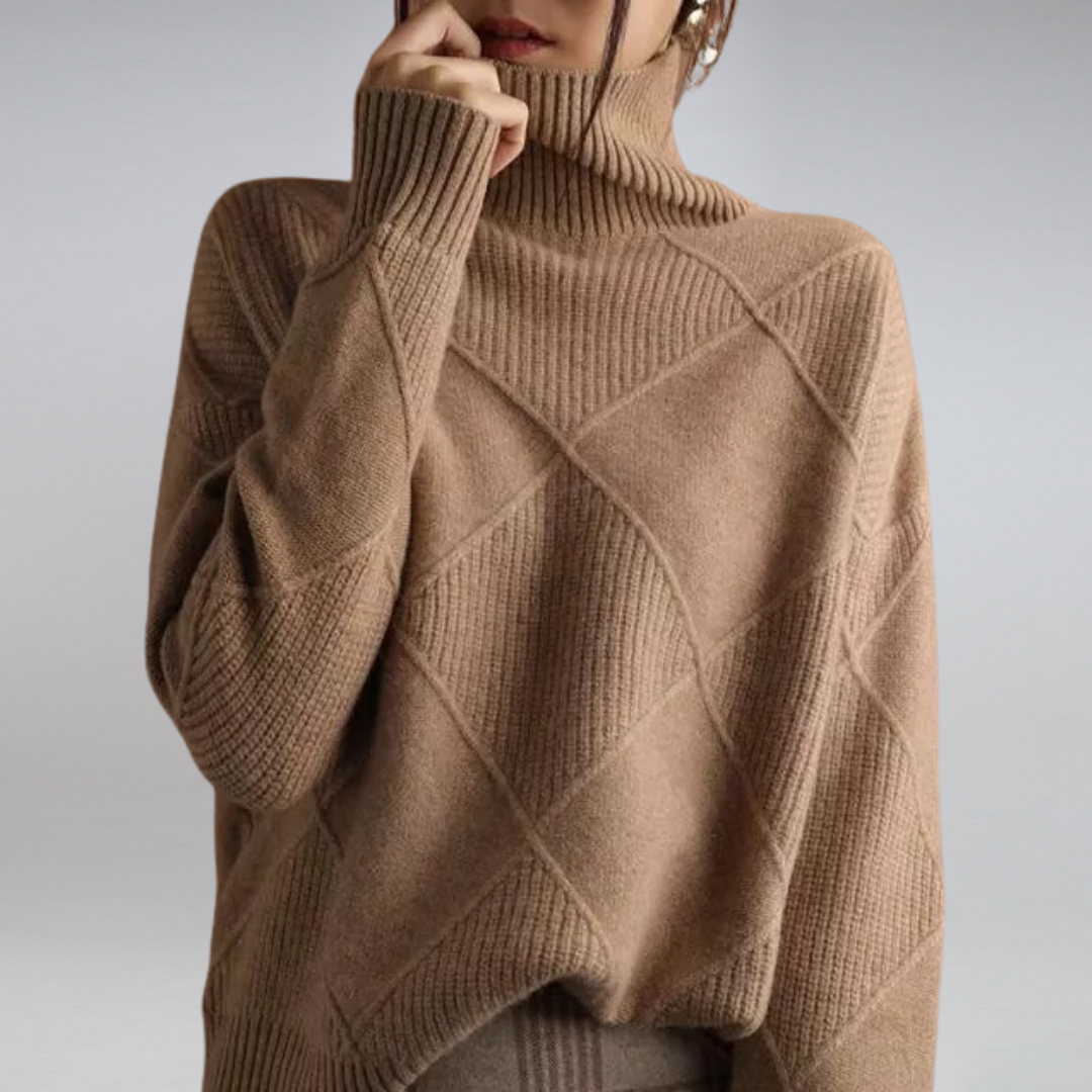Adele - Maglione a Collo Alto
