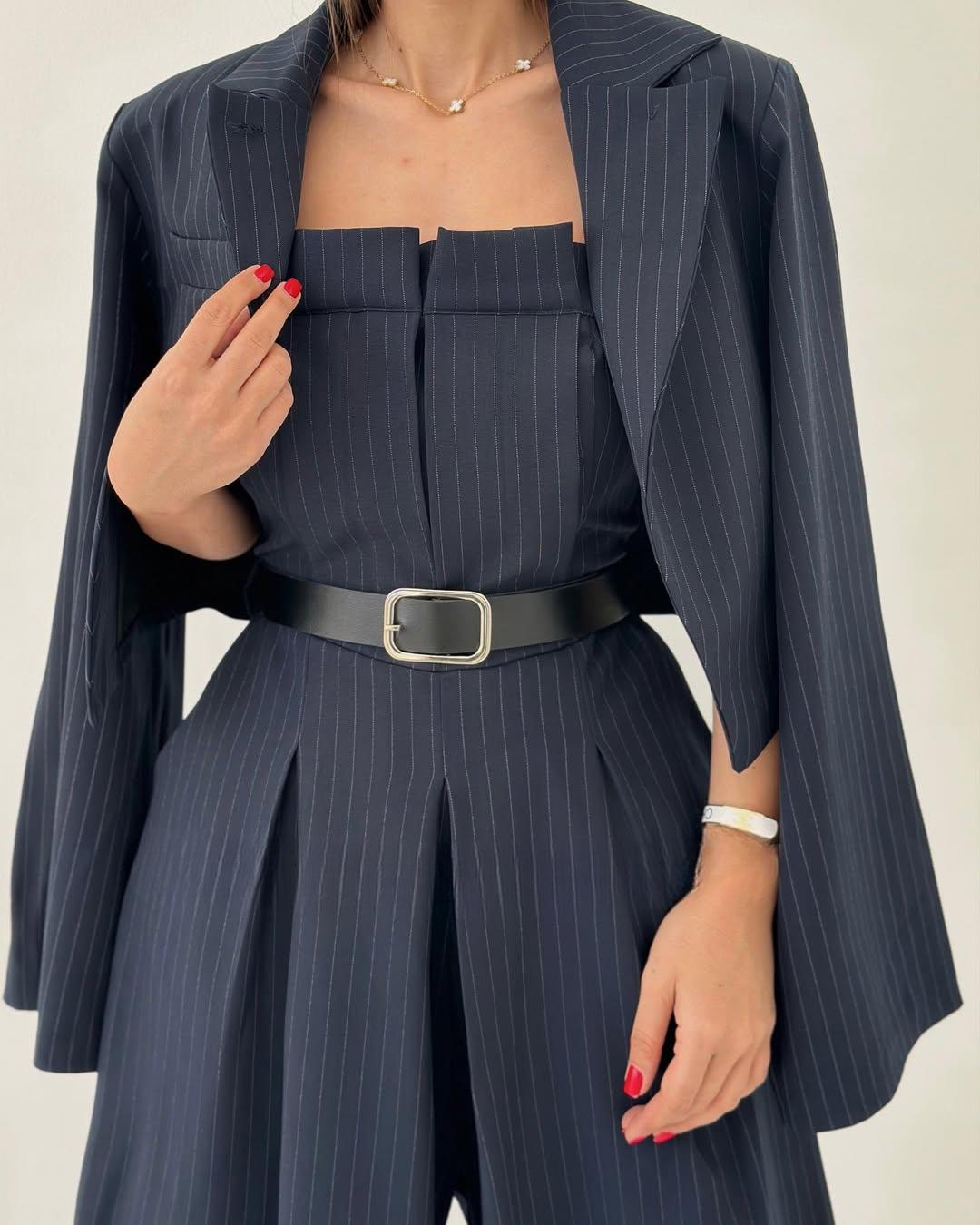LORENZA™ -Completo Donna Bustier + Giacca – Stile Elegante & Trendy