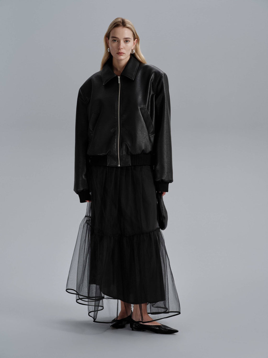 Natasha - Bomber in pelle