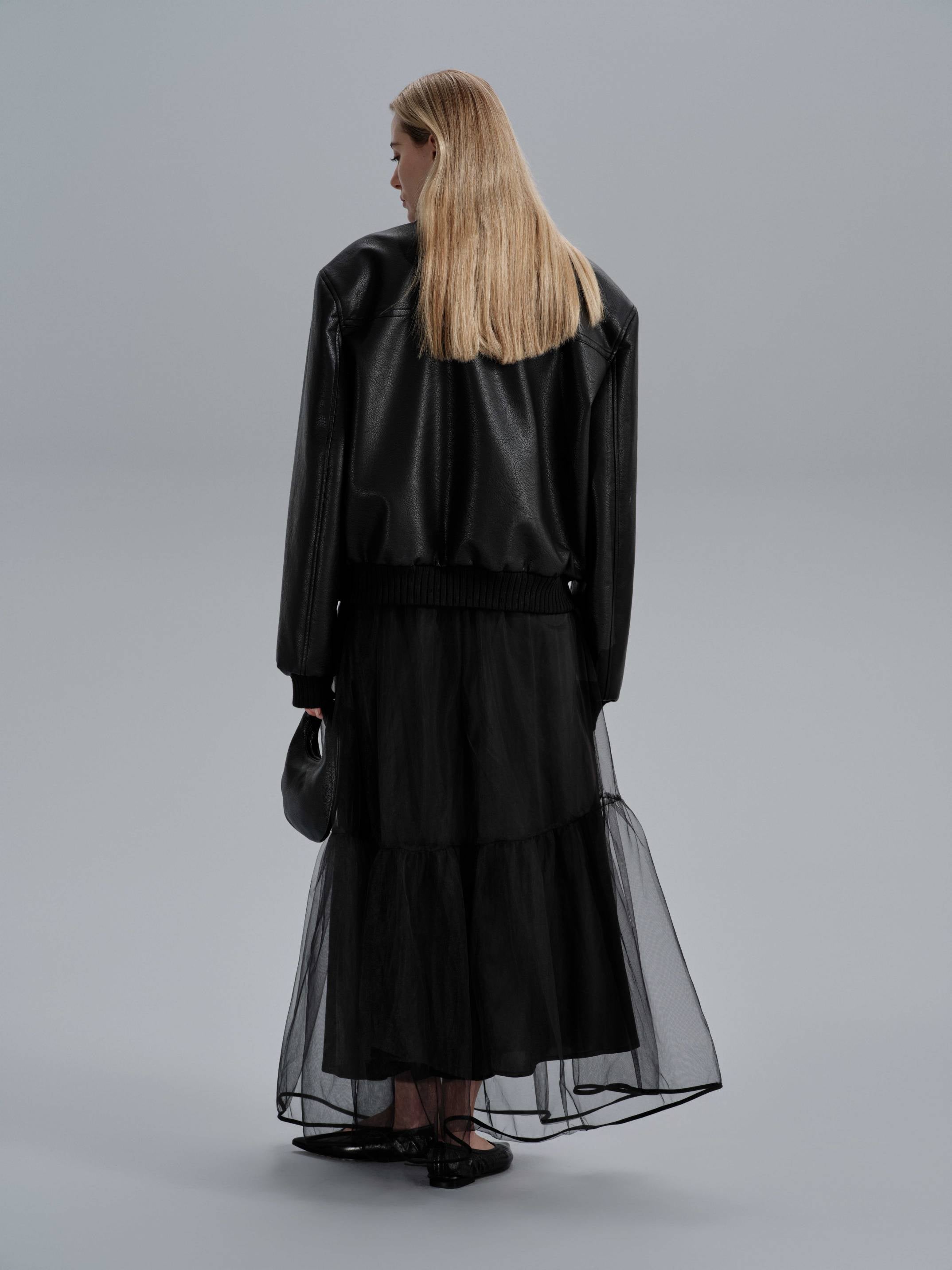 Natasha - Bomber in pelle