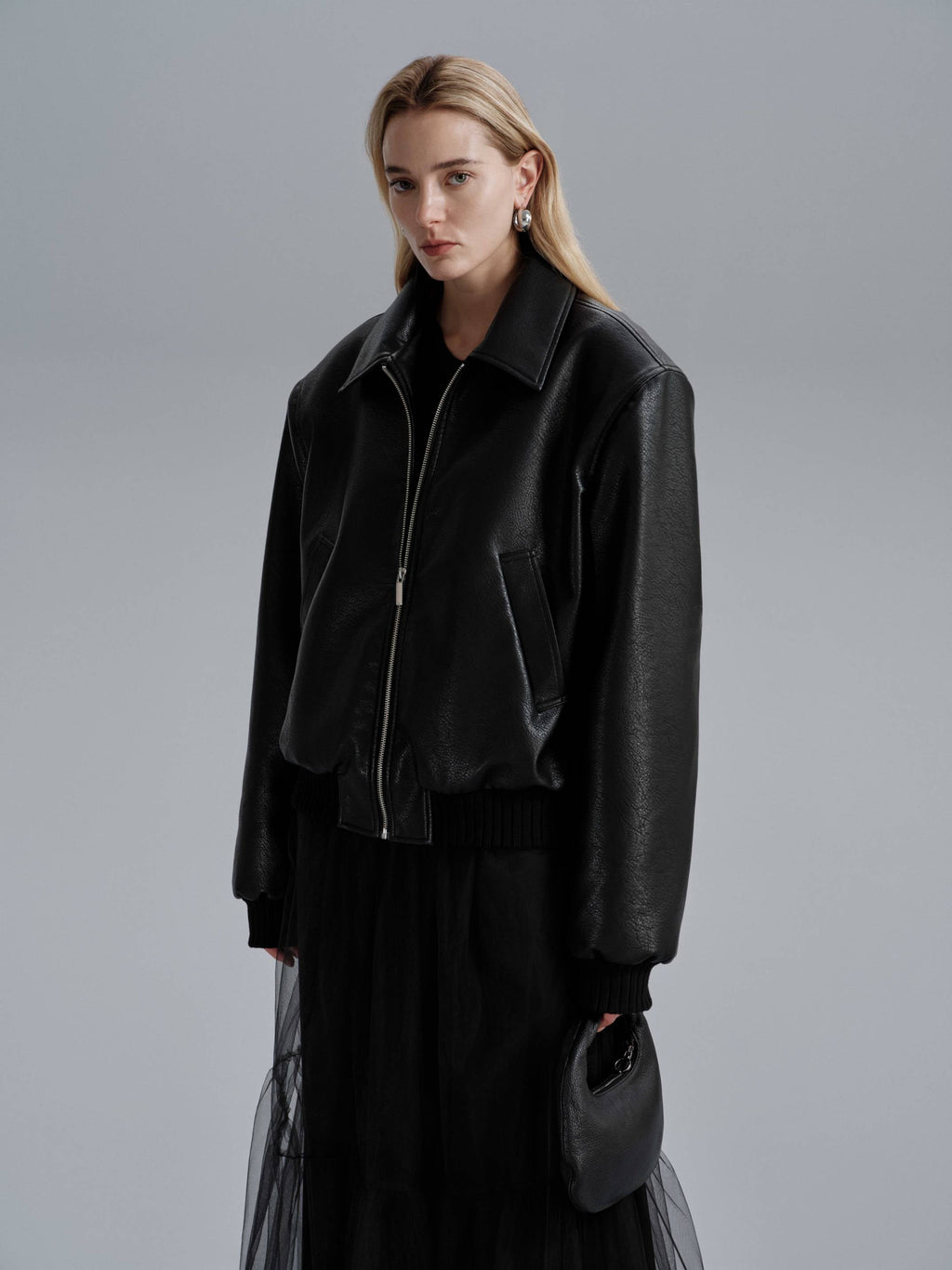 Natasha - Bomber in pelle