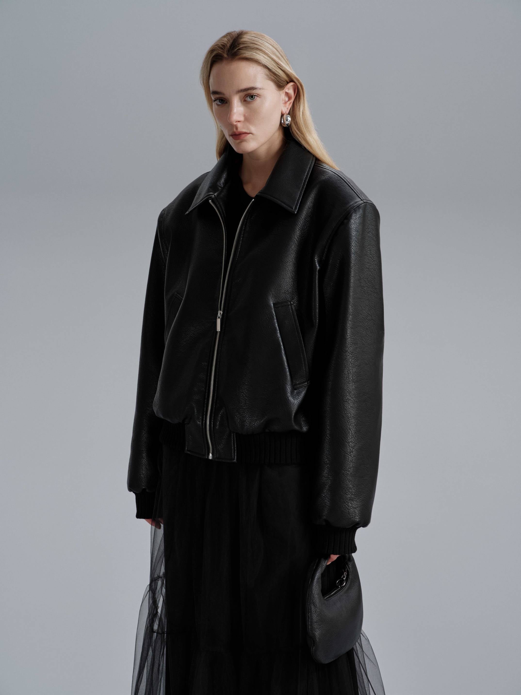 Natasha - Bomber in pelle