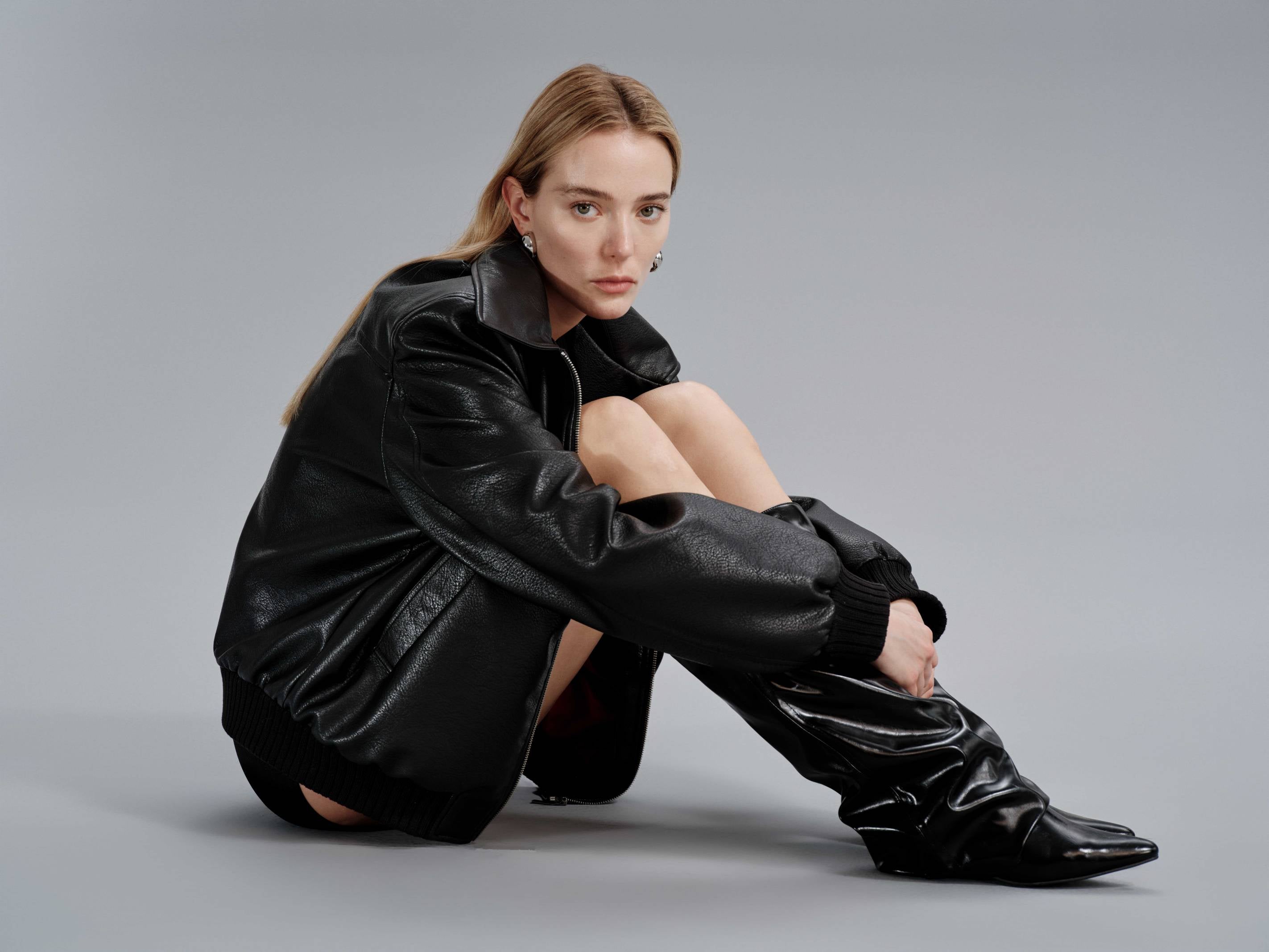 Natasha - Bomber in pelle