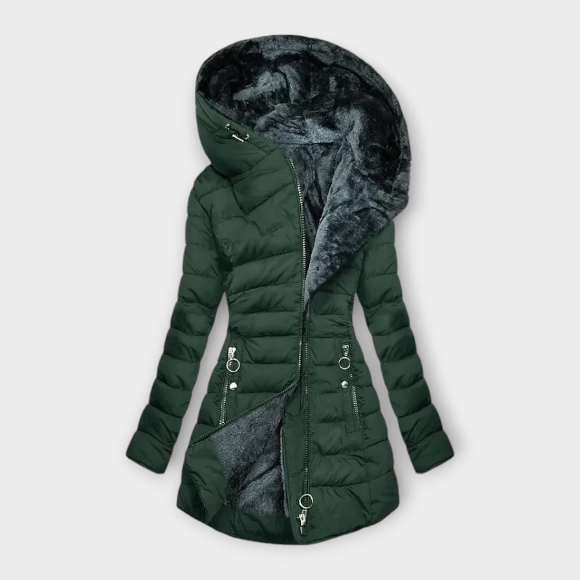 Gisella - Cappotto Con Fodera In Pelliccia