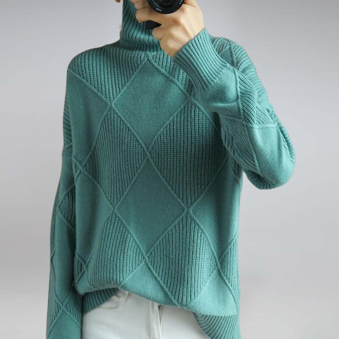 Adele - Maglione a Collo Alto