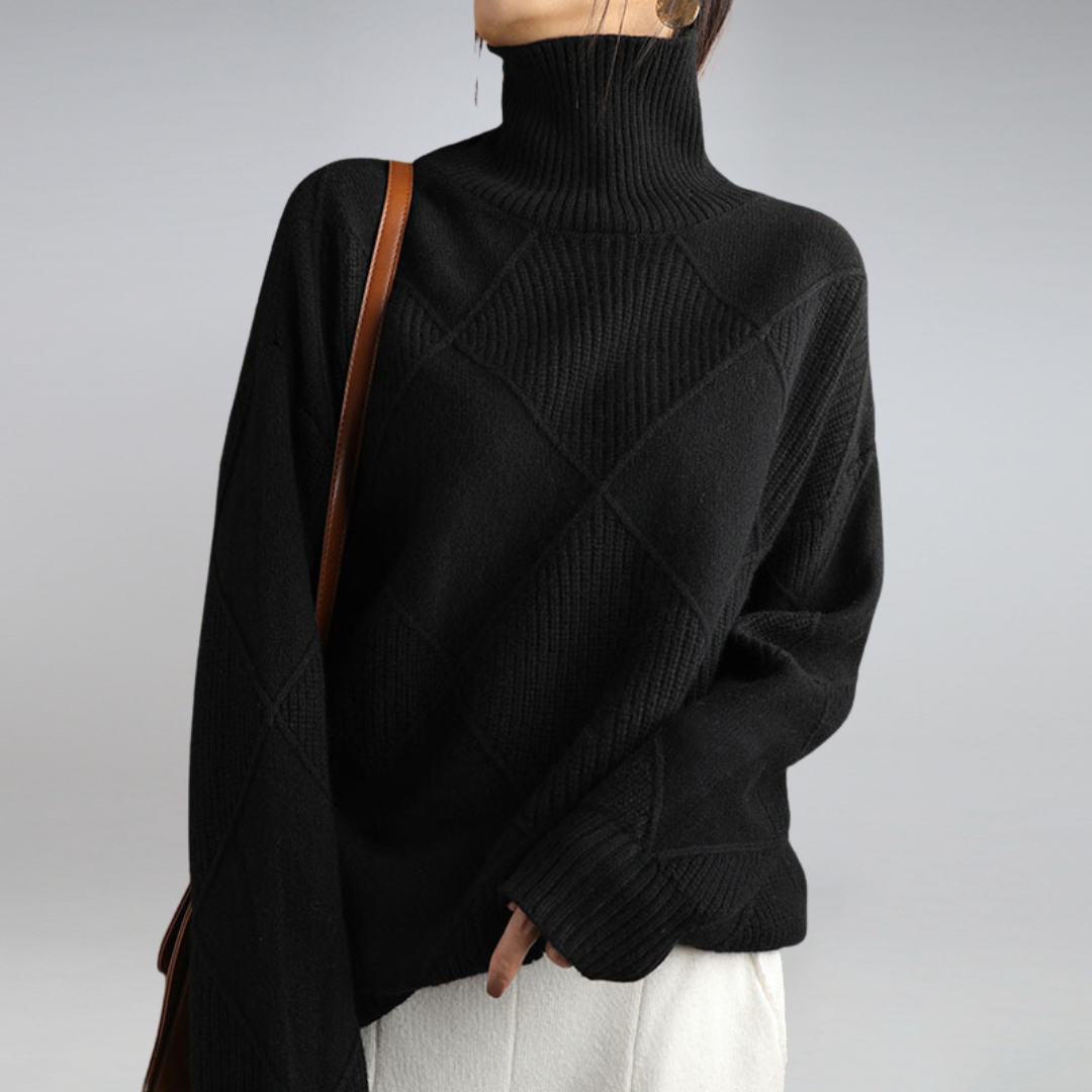 Adele - Maglione a Collo Alto