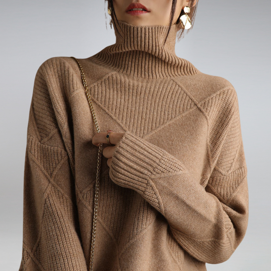 Adele - Maglione a Collo Alto