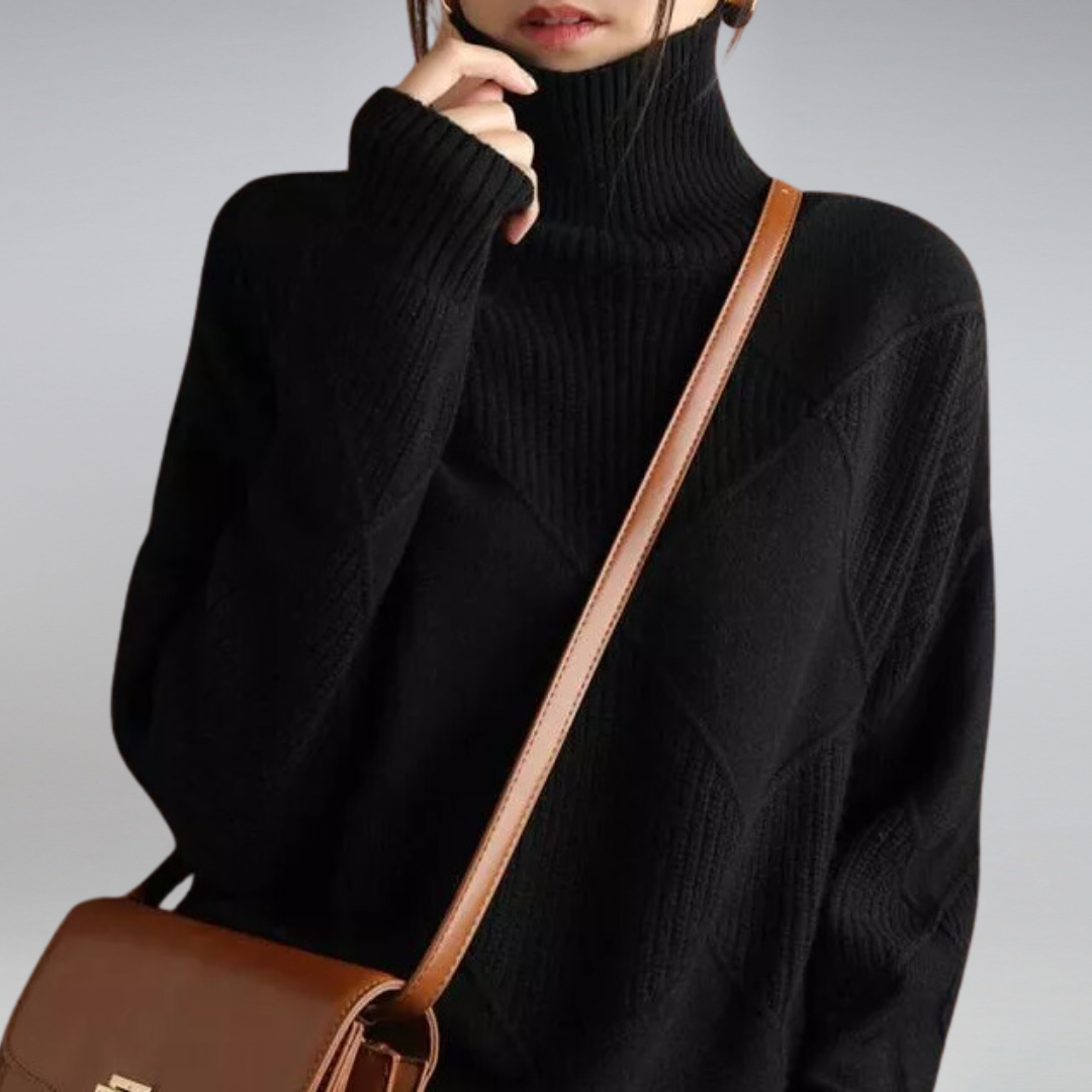 Adele - Maglione a Collo Alto