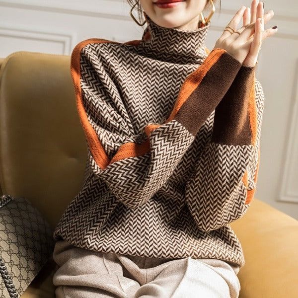 Emma - Maglione a collo alto