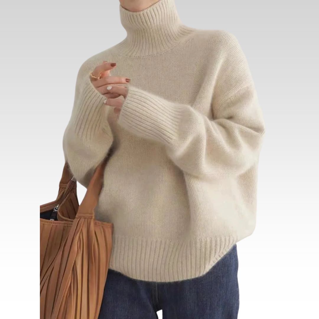 Lana - Pullover con Collo Alto
