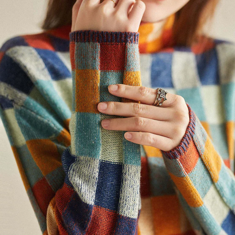 Anna - Pullover con Collo Alto