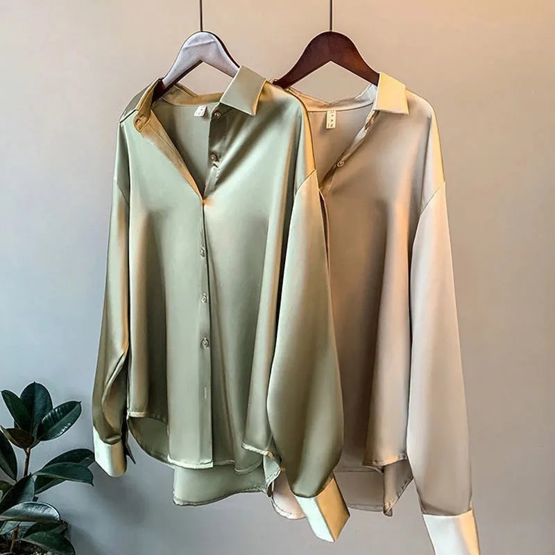 Adelina – Camicia in Raso