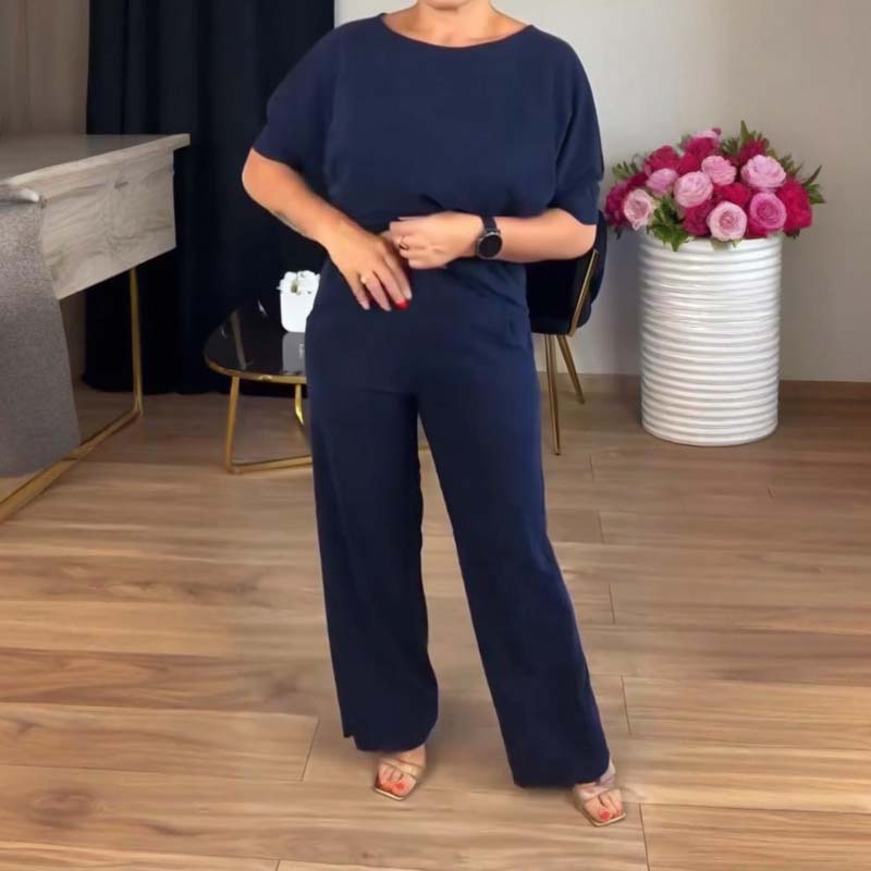 Set di 3 pezzi elegante composto da un cardigan lungo, una maglietta e pantaloni